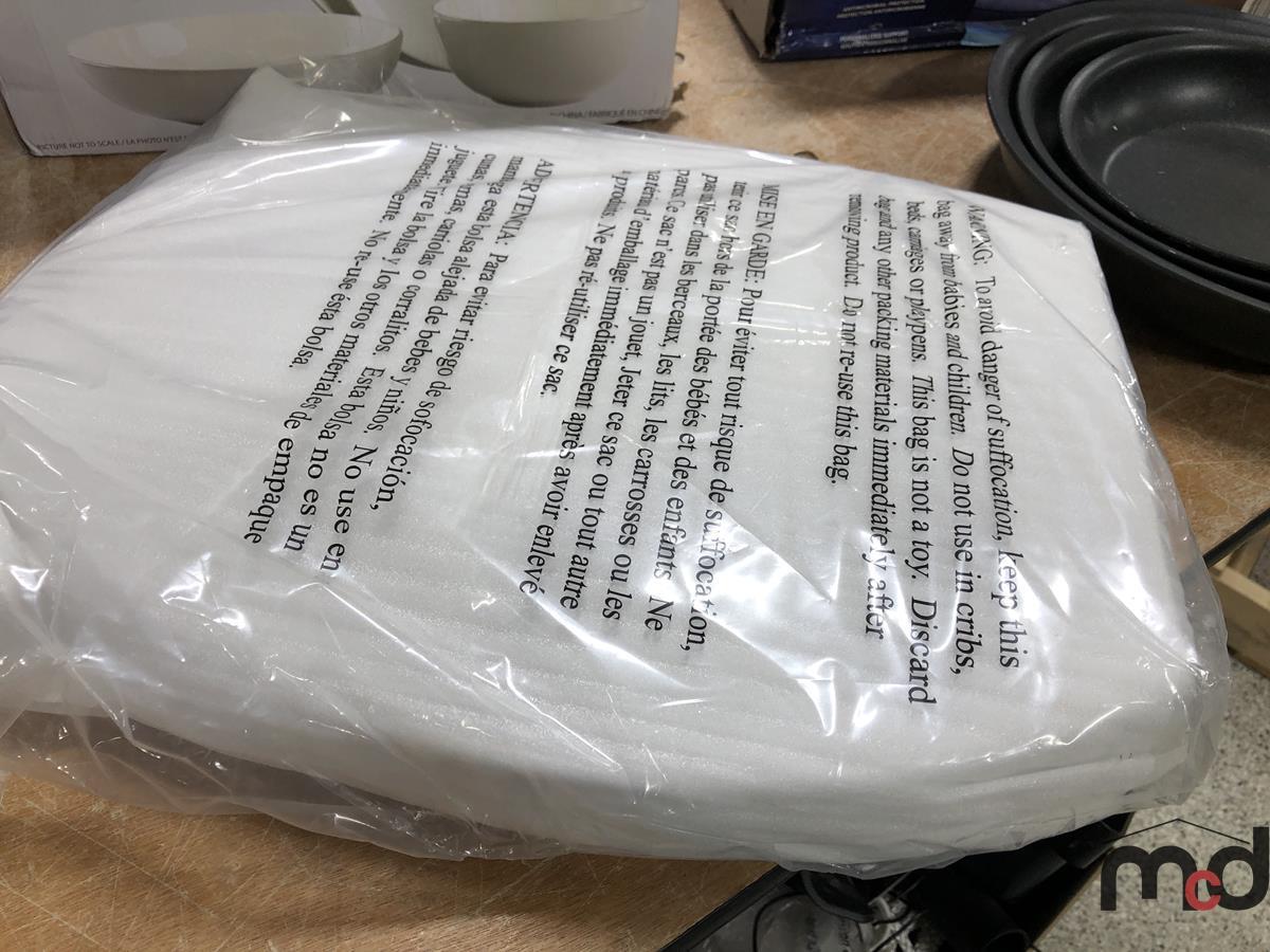 Nova Form Memory Foam Pillow, 16Piece Dish Set, Curling Iron & Toilet Seat